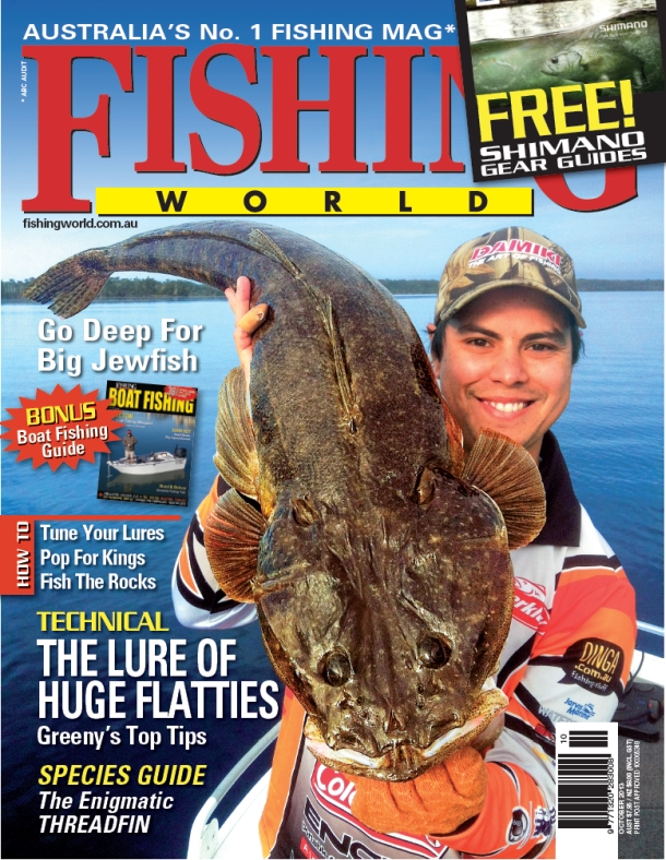 It’s monster flattie time in Fisho’s October issue!